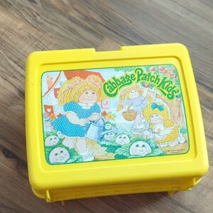 Vintage 1983 Original Appalachian Artworks Cabbage Patch Kids Thermos Lunch Box